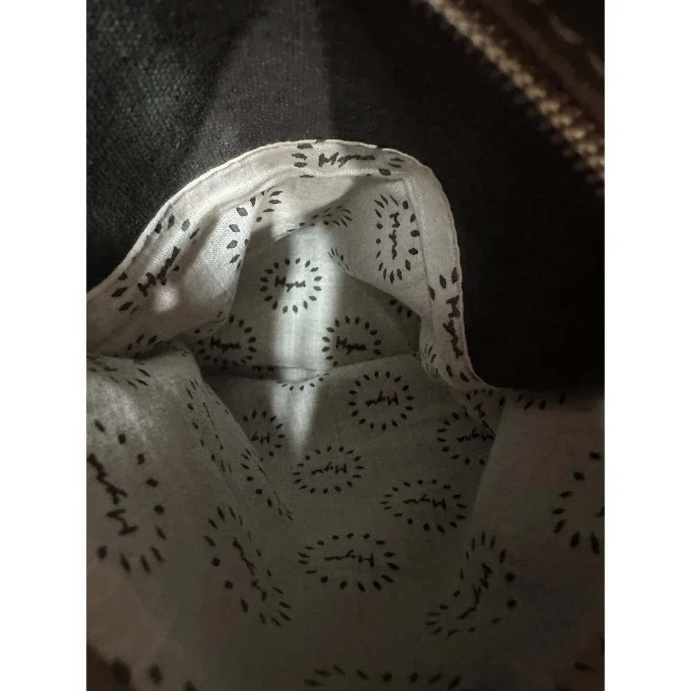 Myra Bag Women's Artist's Impression Upcycled Canvas & Leather Backpack One Size
